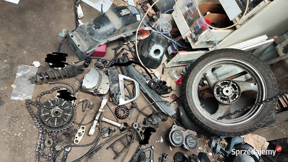 części suzuki gs 500 silnik gaźniki wiązka moduł Białystok