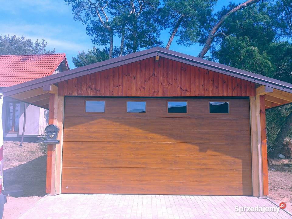 Drzwi Segmentowe Garażowe z Napędem Elektrycznym