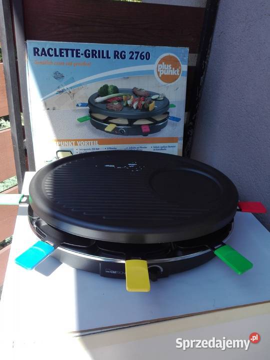 Grill elektryczny Clatronic Raclette RG2760 Kuchenki i piekarniki Tomaszów Mazowiecki sprzedam