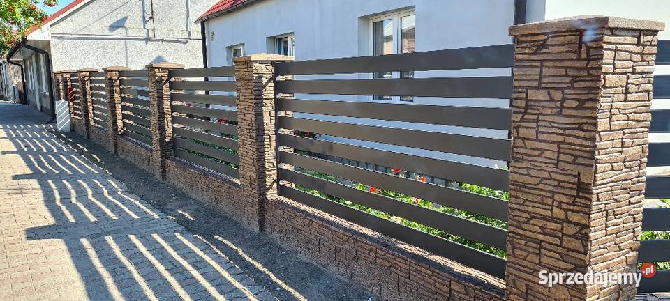 Ala Klinkier ogrodzenie ogrodzenia nowoczesne Gdańsk
