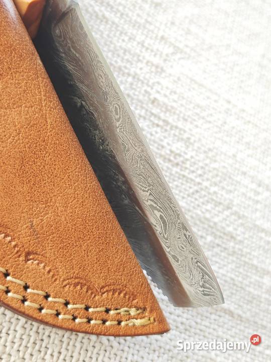 Nóż Myśliwski Damast 9Brzytwa Busko-Zdrój