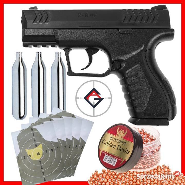 Pistolet wiatrówka Co2 Umarex XBG zestaw Wrocław