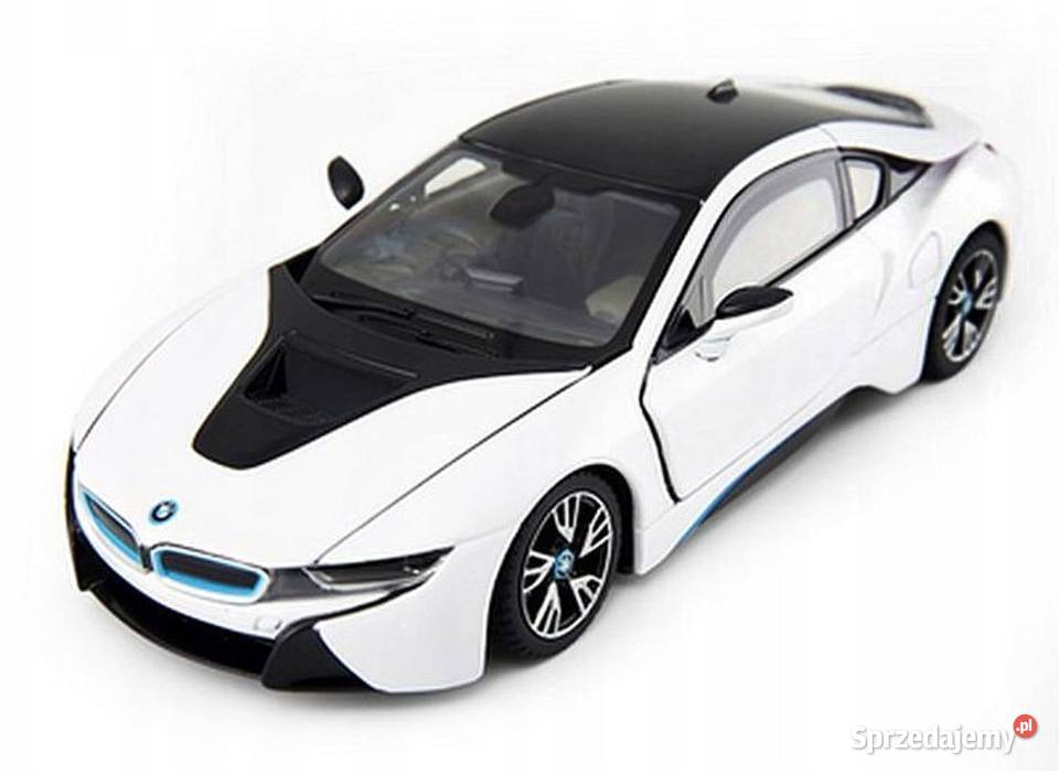 BMW I8 56500 Rastar 124 metal biały wielkopolskie Poznań