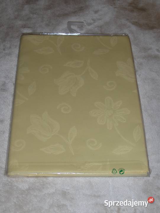 Owalny plamoodoporny obrus 160x220 Bawełna NOWY łódzkie Łódź sprzedam