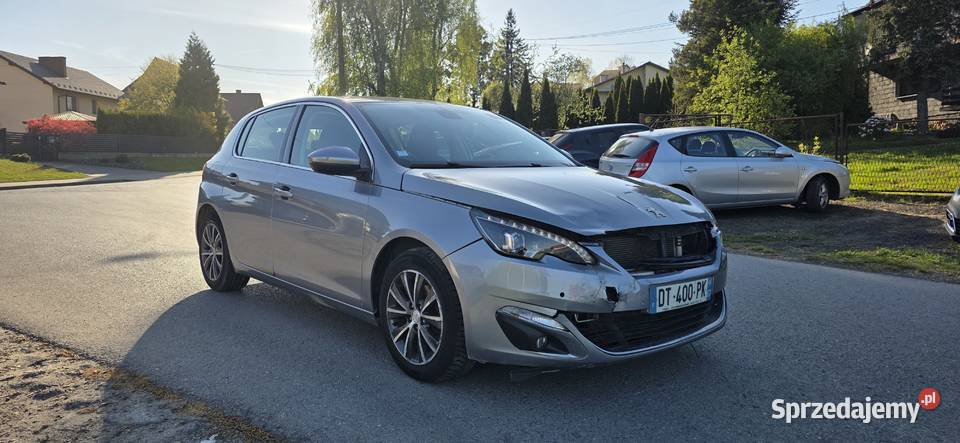 Peugeot 308 16 hdi 120 uszkodzony małopolskie Wadowice