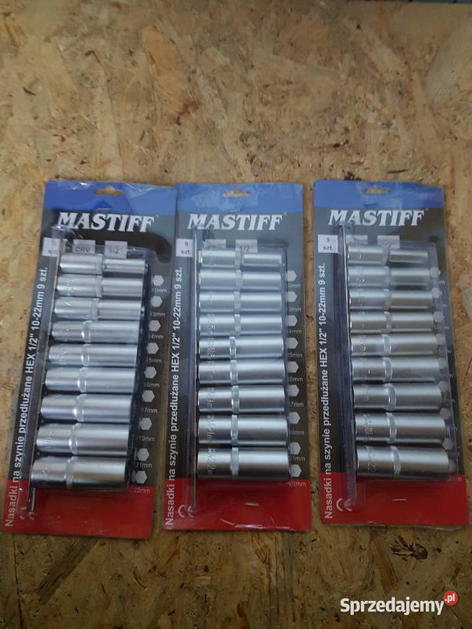 Nasadki długie 12 1022mm szyna 9e MASTIFF zestaw Ręczne Głogowa