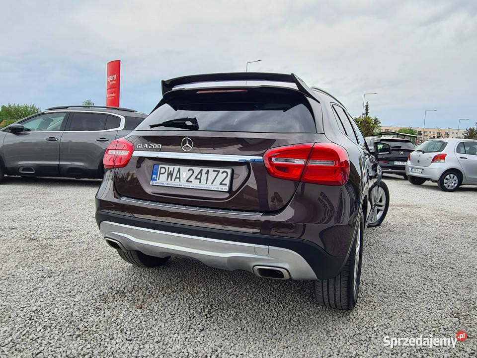 Mercedes GLA 200 64 Xenon Led Kamera Półskóry elektryczne lusterka Wągrowiec
