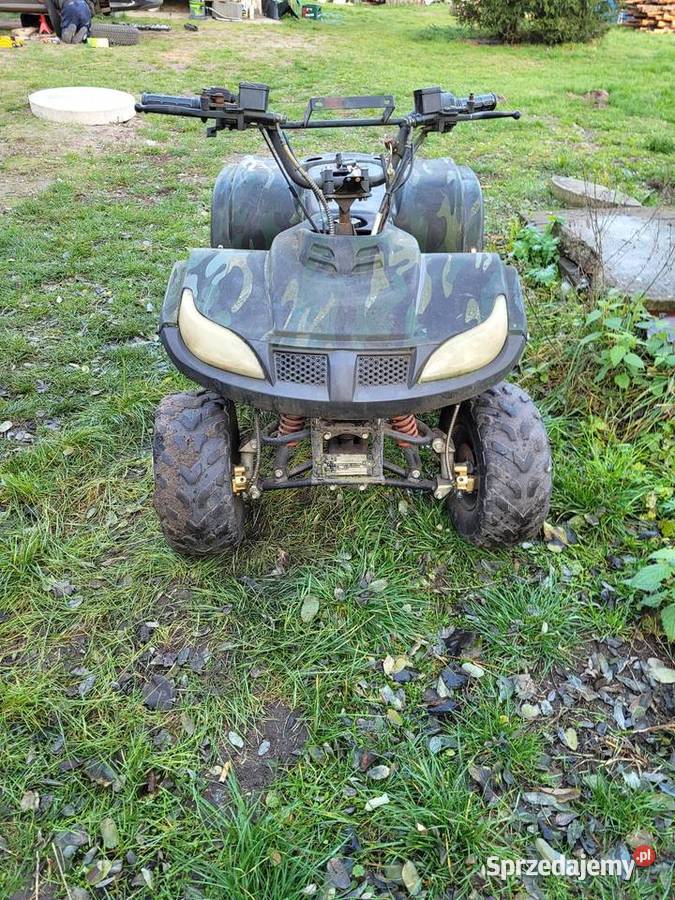 Quad ATV 125 uszkodzony elektryczny starter wielkopolskie sprzedam