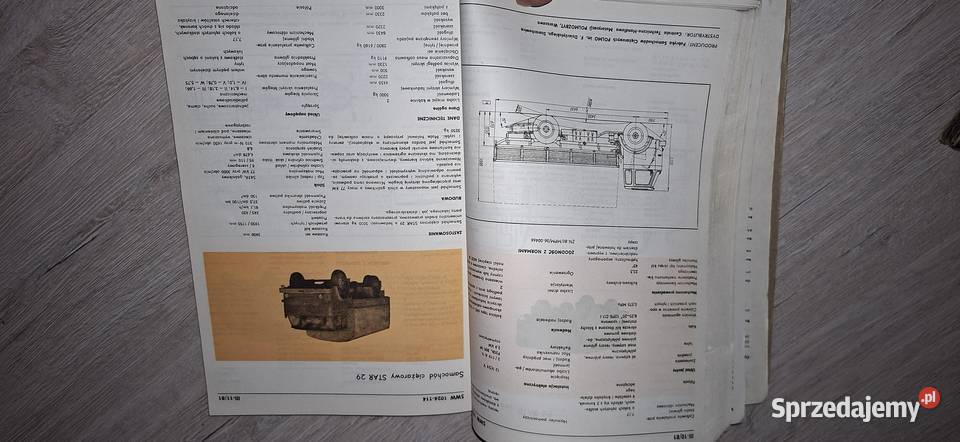 Katalog wyrobów przemysłu motoryzacyjnego SWW Antykwariat wielkopolskie Łęczyca