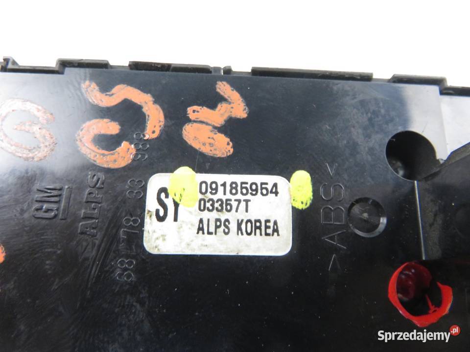 PANEL SZYB OPEL VECTRA C 09185954 sprzedam