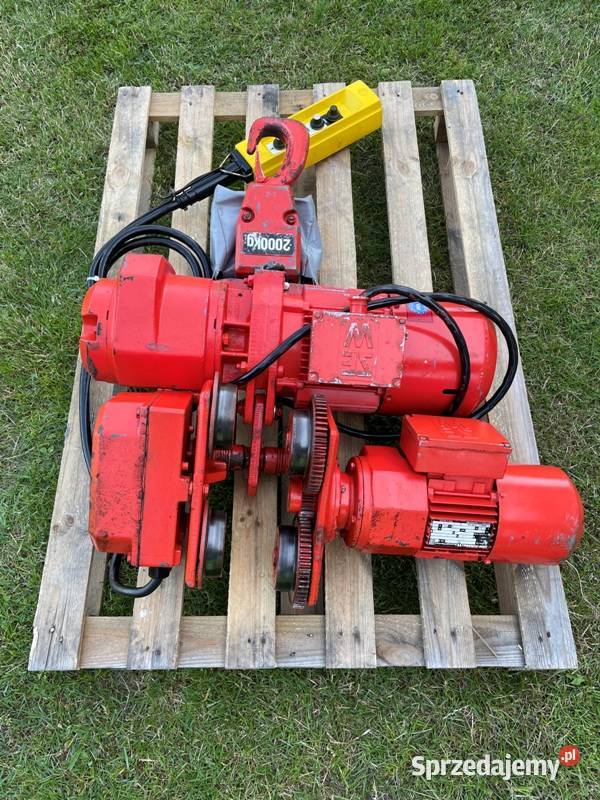 Wciągnik 2T SEW suwnica wciągarka demag małopolskie Olkusz