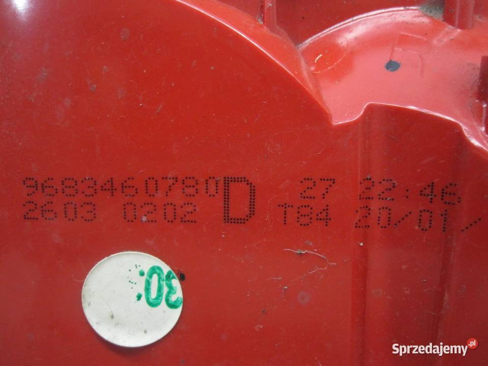 PEUGEOT 3008 I 12r lampa prawa tył 9683460780 Kielce