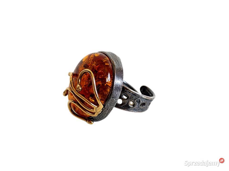 7436 Efektowny z Bursztynem w Oksydzie Kędzierzyn-Koźle