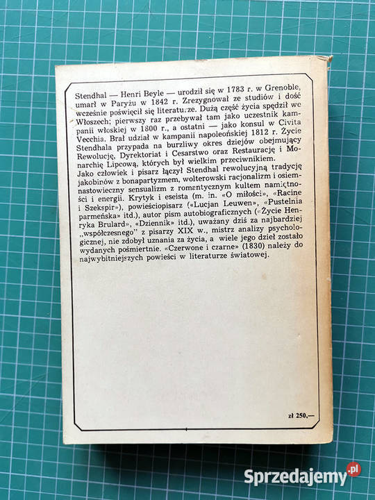 Stendhal Czerwone i czarne