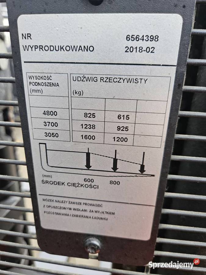 Wózek elektryczny Toyota SPE160 Toyota Jelcz-Laskowice