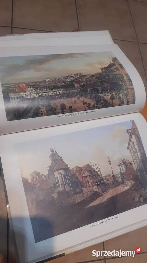 Książka Canaletto Malarz Warszawy twarda z obwolutą Janów Lubelski