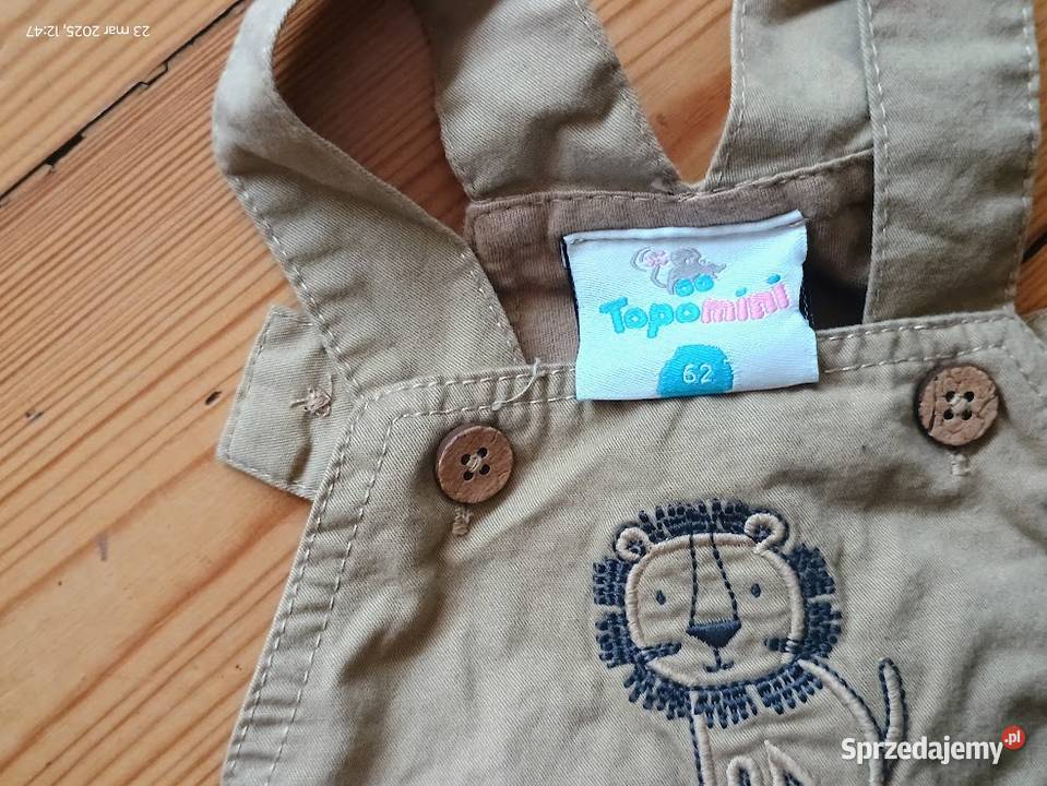 Ogrodniczki z bawełny rozmiar 6268 Pozostałe Poznań sprzedam