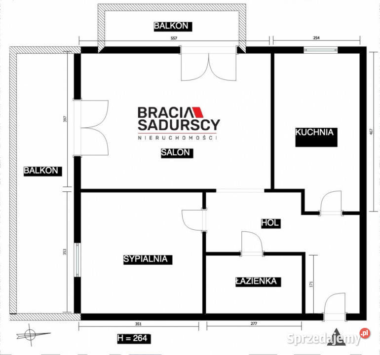 Mieszkanie 6066m2 2pokojowe Kraków Żabiniec Piętro 5