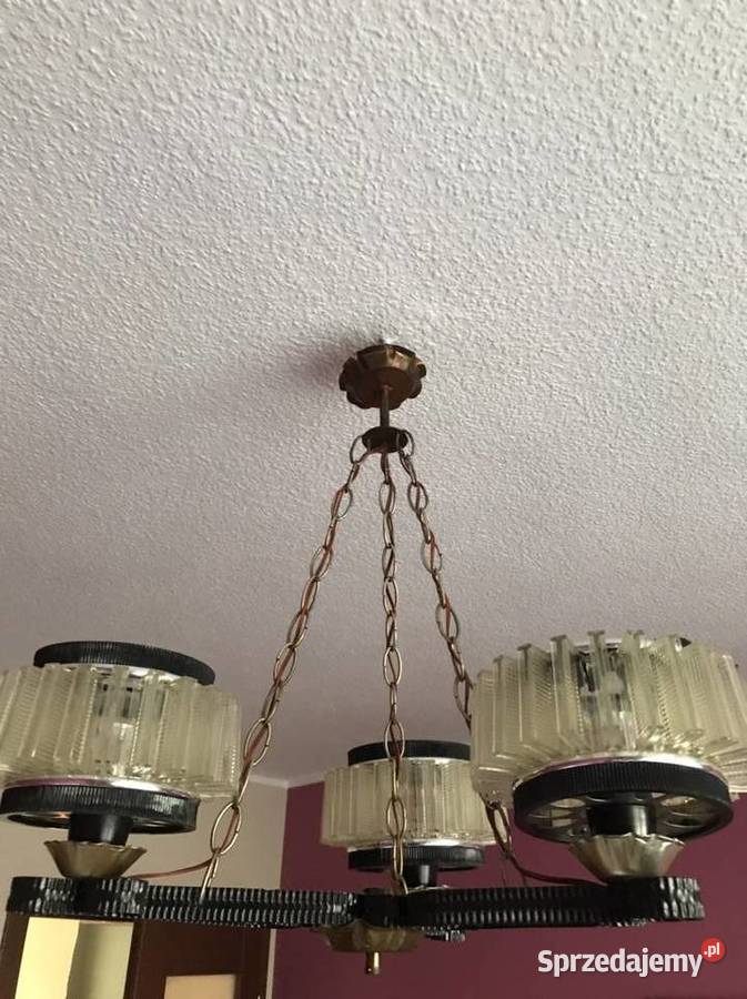 Lampa wisząca antyk Syców sprzedam