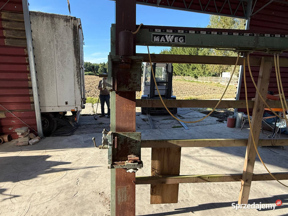 Prasa ramowa pneumatyczna MAWEG 3000 mm x 2000 Gronowo Górne