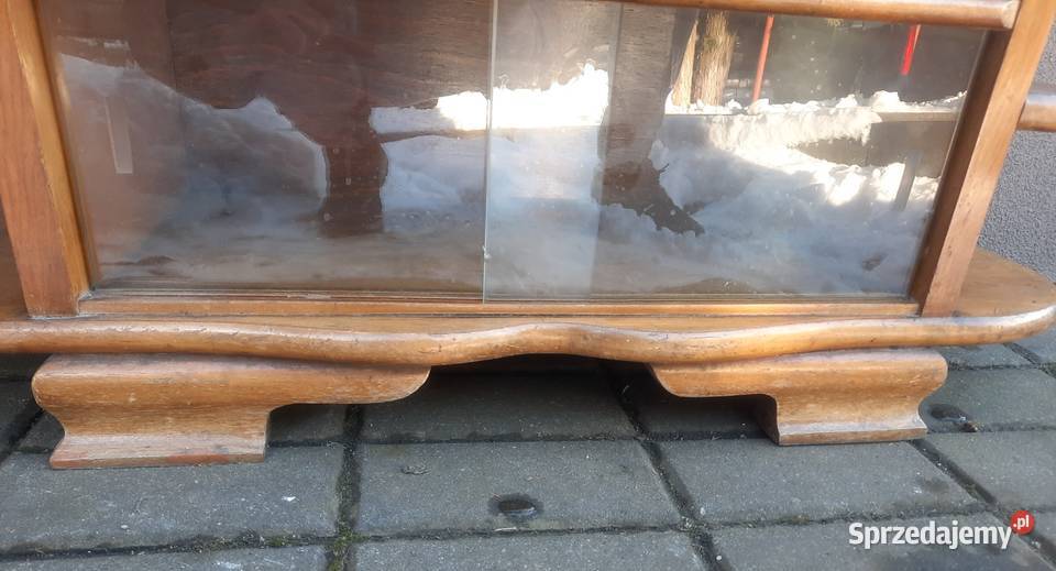 Stara ozdobna toaletka art deco mała szafka C013 Tczew