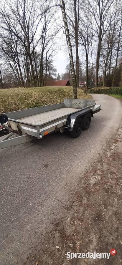 Przyczepka laweta uchylna 1400 dmc Olesno