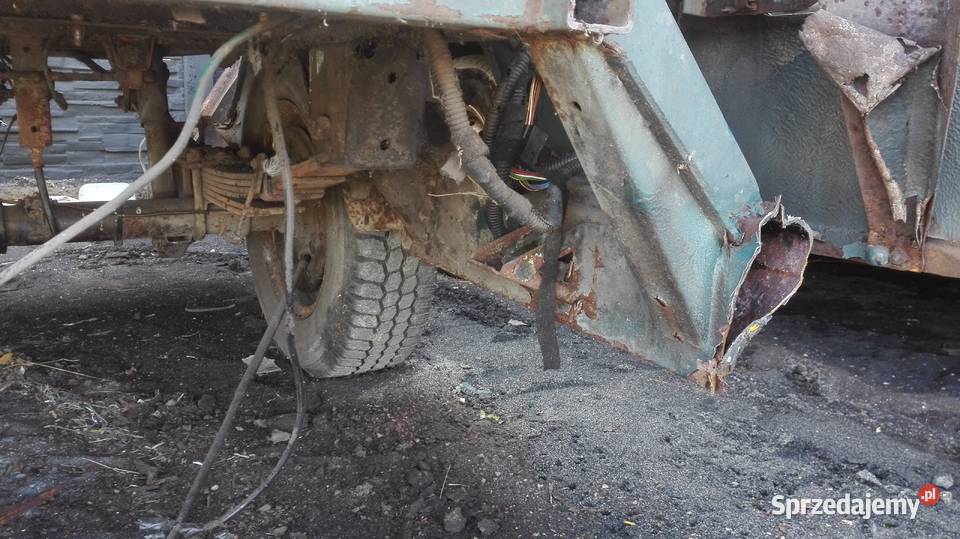 Przyczepa paka aluminium lawetka burty fso resor mazowieckie Suskowola
