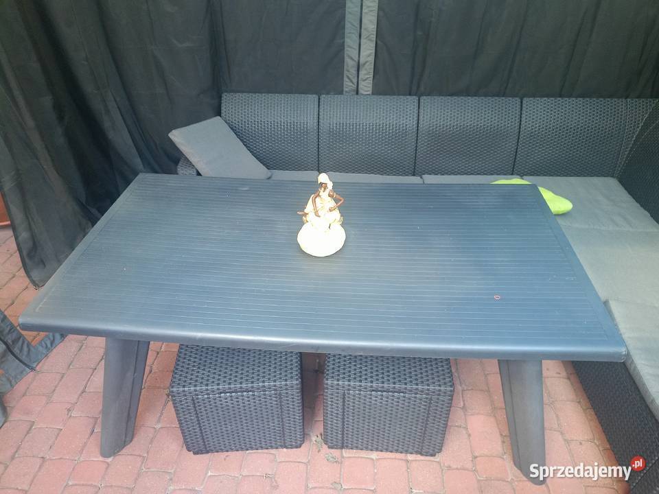 Stół plastikowy ogrodowy duży solidny Kobyłka
