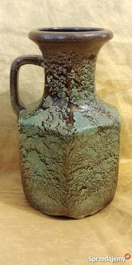 Śliczny stary ceramiczny wazonik niemiecki Inowrocław