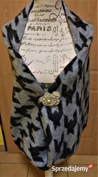Gruby Komin Szalik RESERVED duży szeroki Dla kobiet Pozostałe Katowice