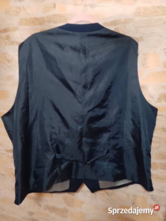 3XL Taylor Wright Granatowa kamizelka Kraków sprzedam