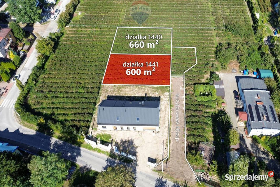 Działka budowlana 600m2 w centrum Skierniewic Skierniewice