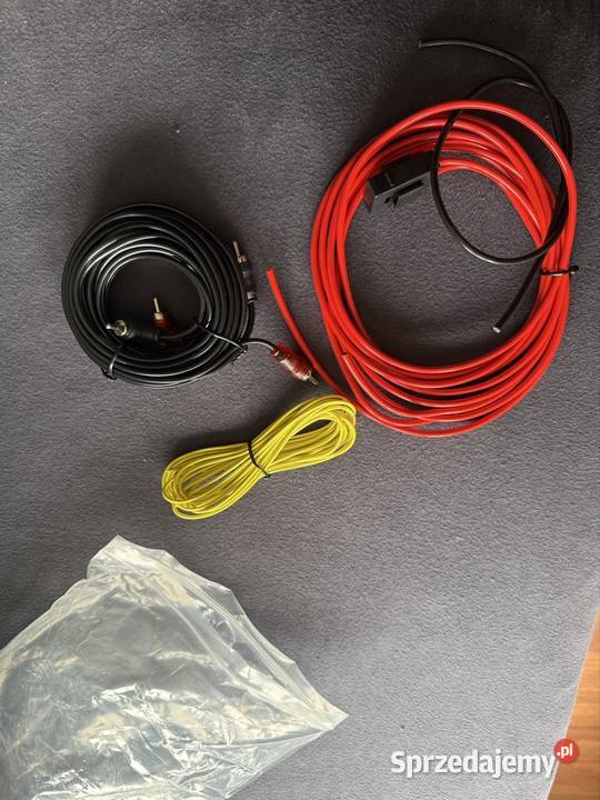 Kable do podłączenia subwoofera wzmacniacza Łódź