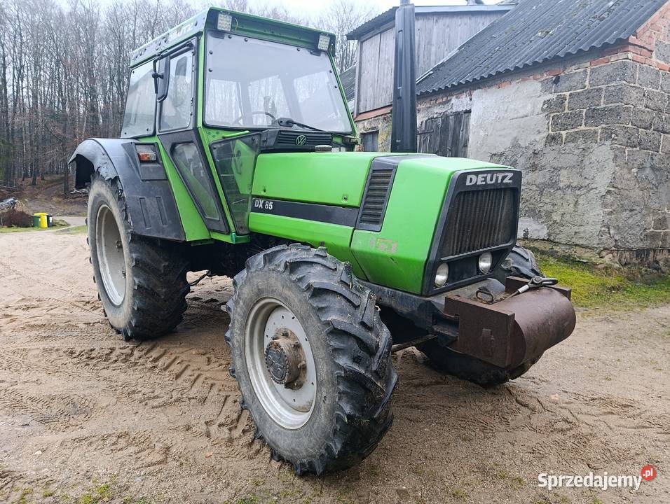 Deutz fahr dx 85 z napędem Jasiowa Huta