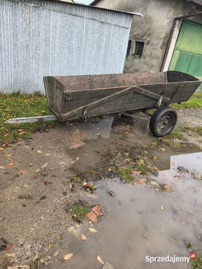 Dwukółka wóz przyczepka Blizne