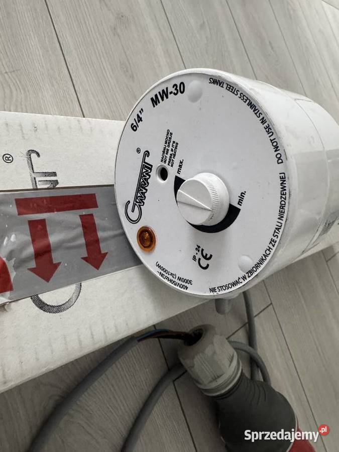 Grzałka elektryczna do bojlera 3 kW na korku 64 Zalasowa