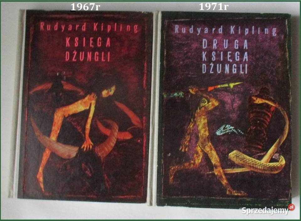 Księga Dżungli Druga Księga Dżungli Kipling łódzkie Łódź sprzedam