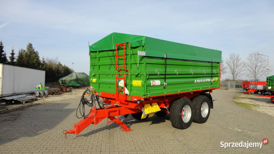 Przyczepa rolnicza Tandem burtowa paletowa PT512 Kozenin sprzedam