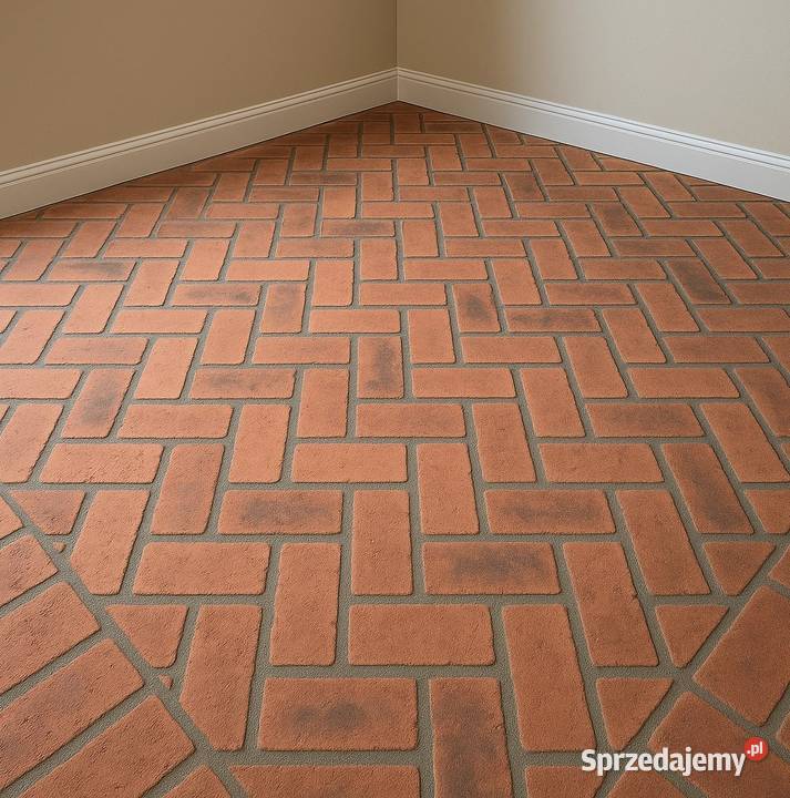 Płytki ceglane podłogowe wzór XIX wieczny Warszawa