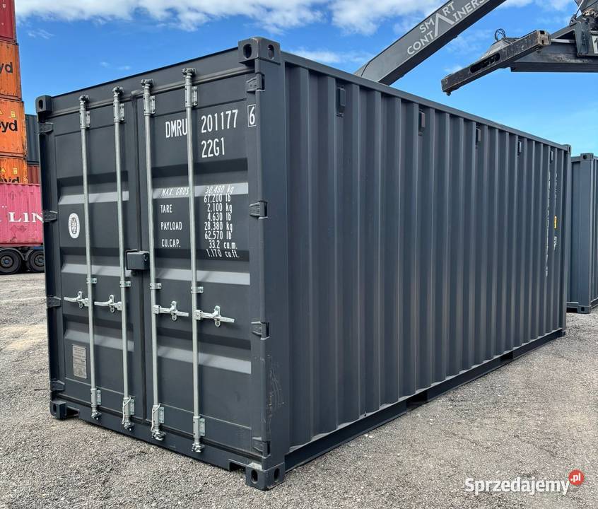 6m 20DC Kontener Morski Nowy Magazynowanie pomorskie