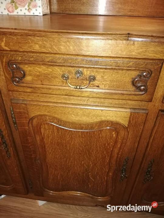Komoda dębowa ludwik kredens szafka 121cm sprzedam