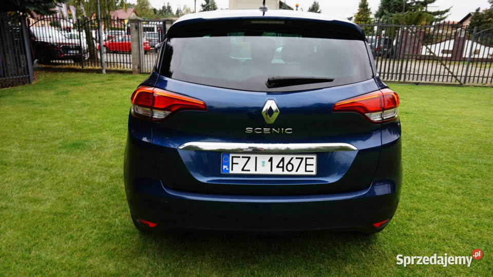 Renault Scenic piękny Gwarancja IV 2016 lubuskie Zielona Góra