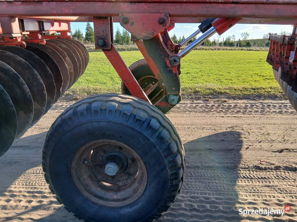 Brona talerzowa Knoche 3m Układ V Ciężka Agregaty Bobowo