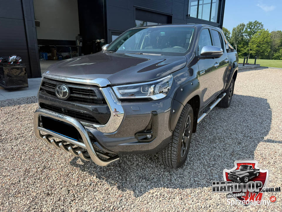 Orurowanie Toyota Hilux Kły Baranek niskie Grill warmińsko-mazurskie Pasłęk sprzedam