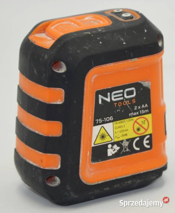 Laser krzyżowy Neo Tools 75-107 20 m
