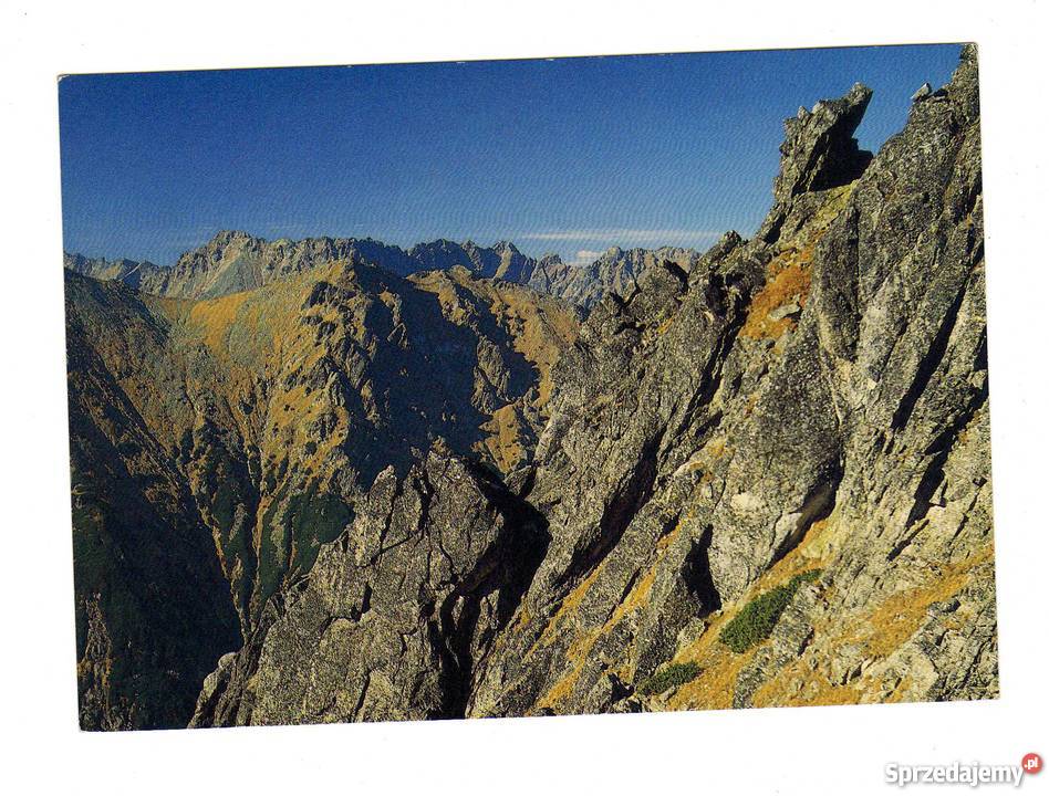 TATRY PANORAMA ZAWRATU POCZTÓWKA Krynki