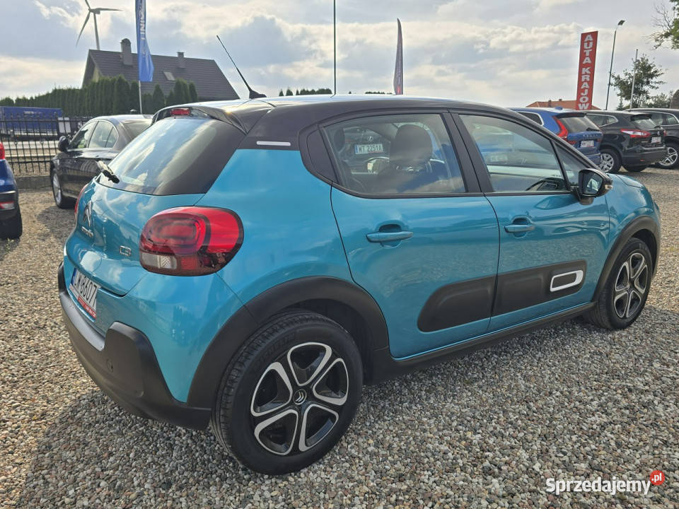 Citroen C3 12 Benzyna 83 nowy Salon Polska tempomat Włocławek