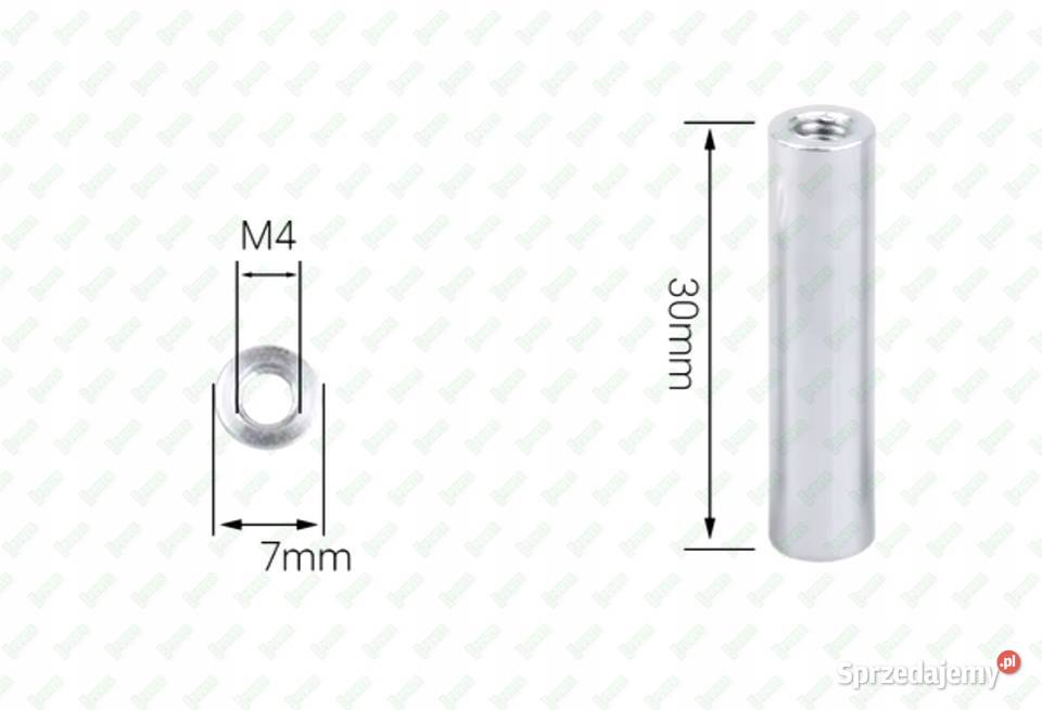 M4X30 ALUMINIOWA TULEJKA DYSTANSOWA GWINTOWANA mazowieckie Warszawa