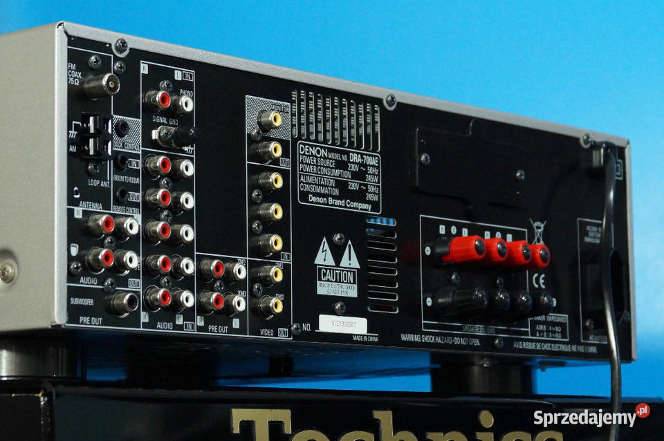 AMPLITUNER STEREO DENON DRA700AE Z PILOTEM Jerzmanowice