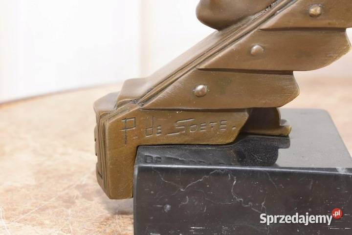 Głowa Minervy Minerva MAscot Figura z Brązu małopolskie